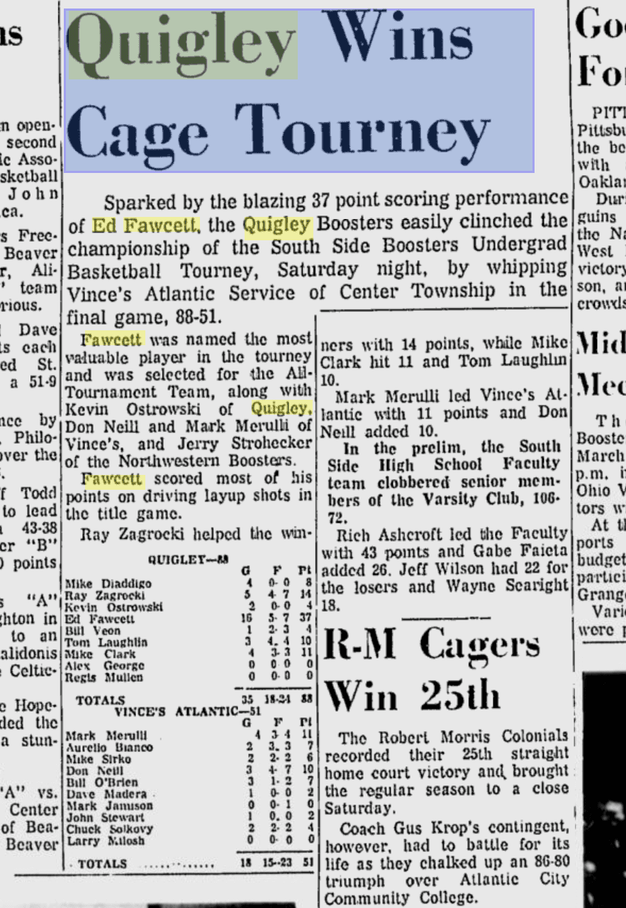 A newspaper clipping featuring various local news and community updates.