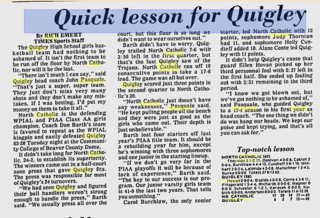 Comic strip teaching quick reading techniques with humor and examples.